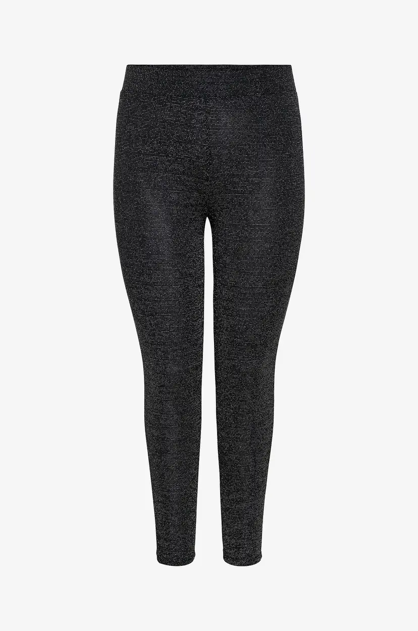 Only Carmakoma Leggings carLady Long Jrs BF - Svart