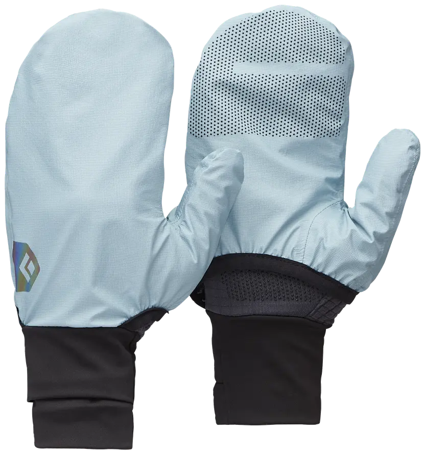 Black Diamond Black Diamond Gridtech Storm Hood Gloves Carbon/Glacier