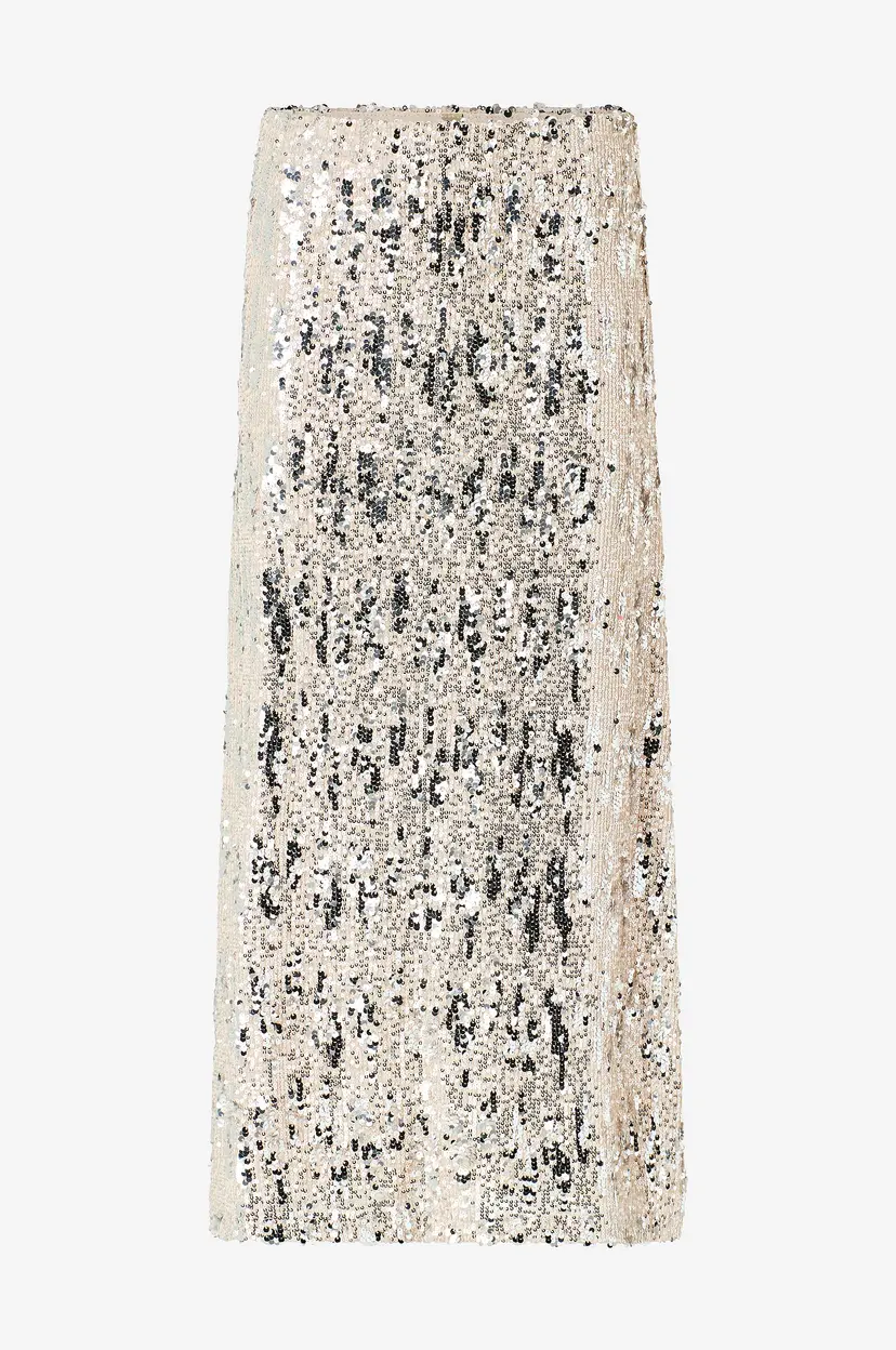 Soyaconcept Paljettskjørt scAngel 3 - Beige