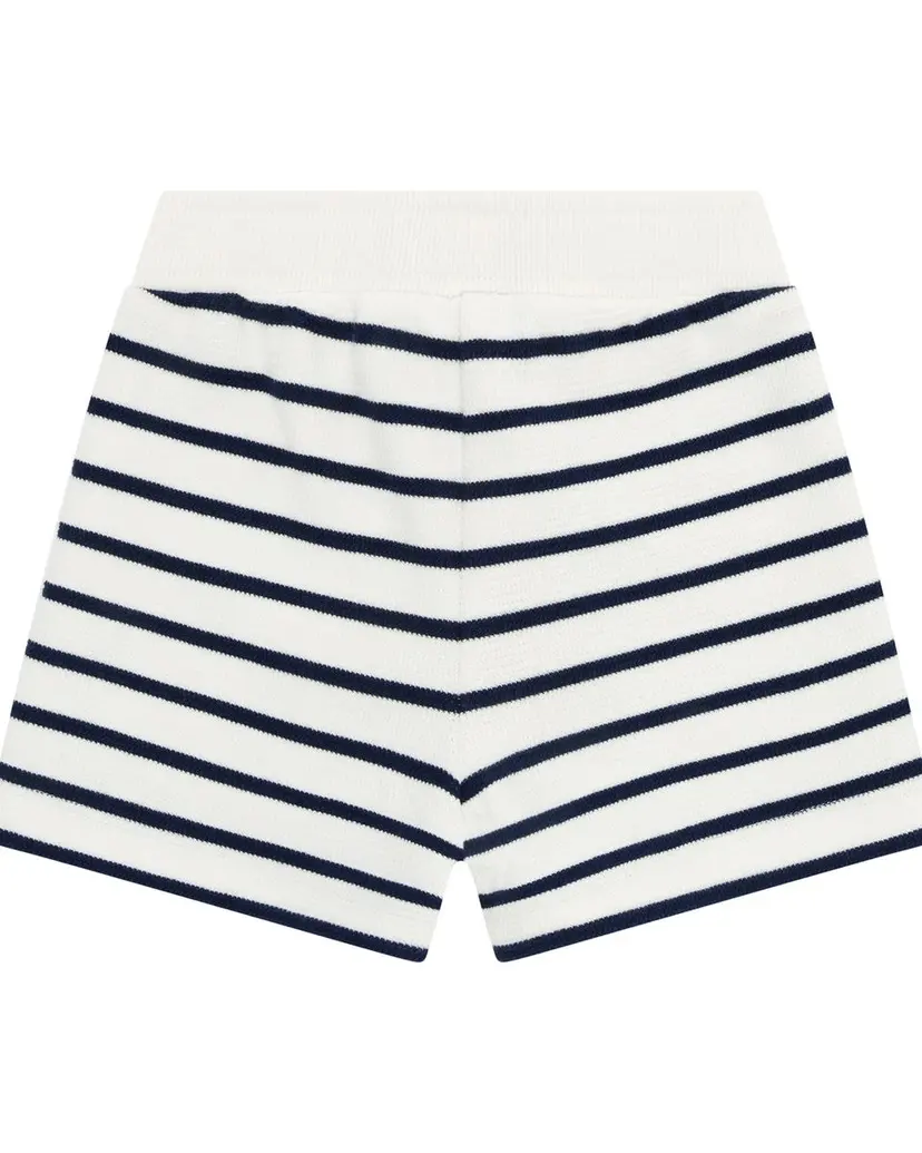 En Fant En Fant Shorts Sweat Stripet Medieval Blue (92 / 2 år)