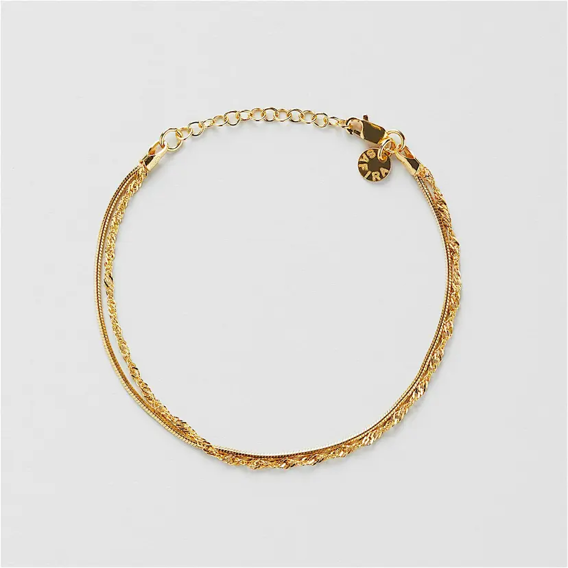 Duo chain Armbånd