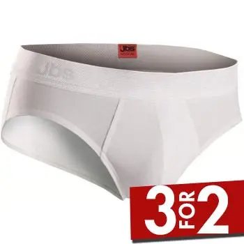 JBS of Denmark JBS Basic 13766 Briefs Hvit bomull X-Large Herre