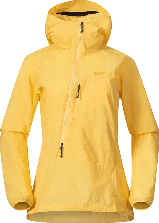 Bergans Bergans Women's Tind Windbreaker Anorak Buttercup Yellow