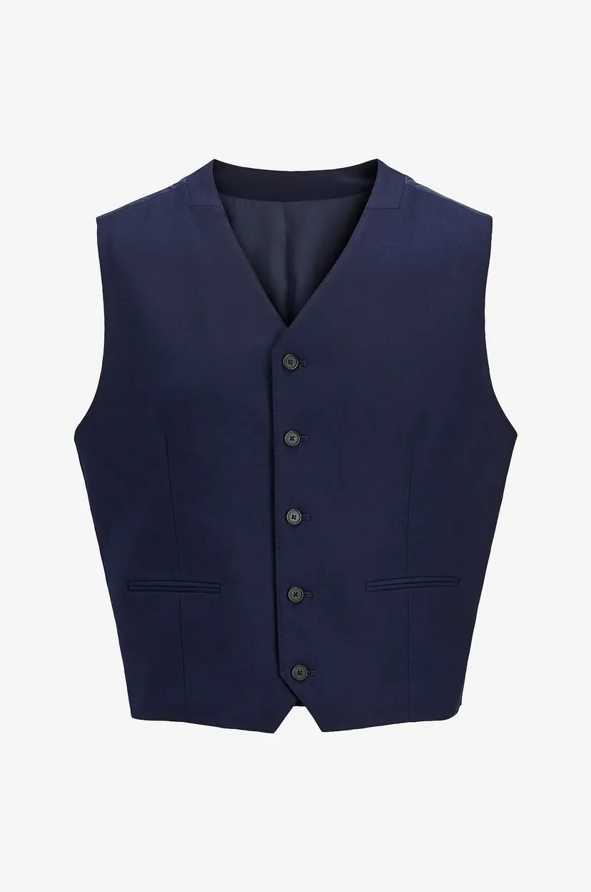 Jack & Jones Vest jprTheo Waistcoat - Blå