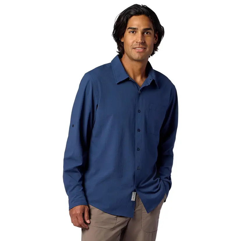 Marmot Marmot M's Airexchange Ls Shirt Nightfall Navy
