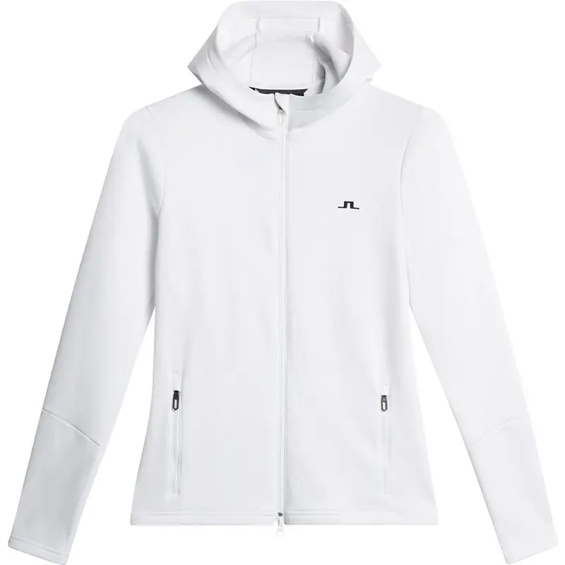 J Lindeberg J.Lindeberg Aerialle Zip Hood White