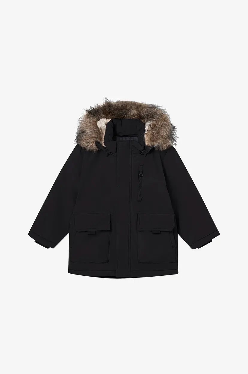 NAME IT Jakke nmmMaster05 Parka Jacket PB FO - Svart