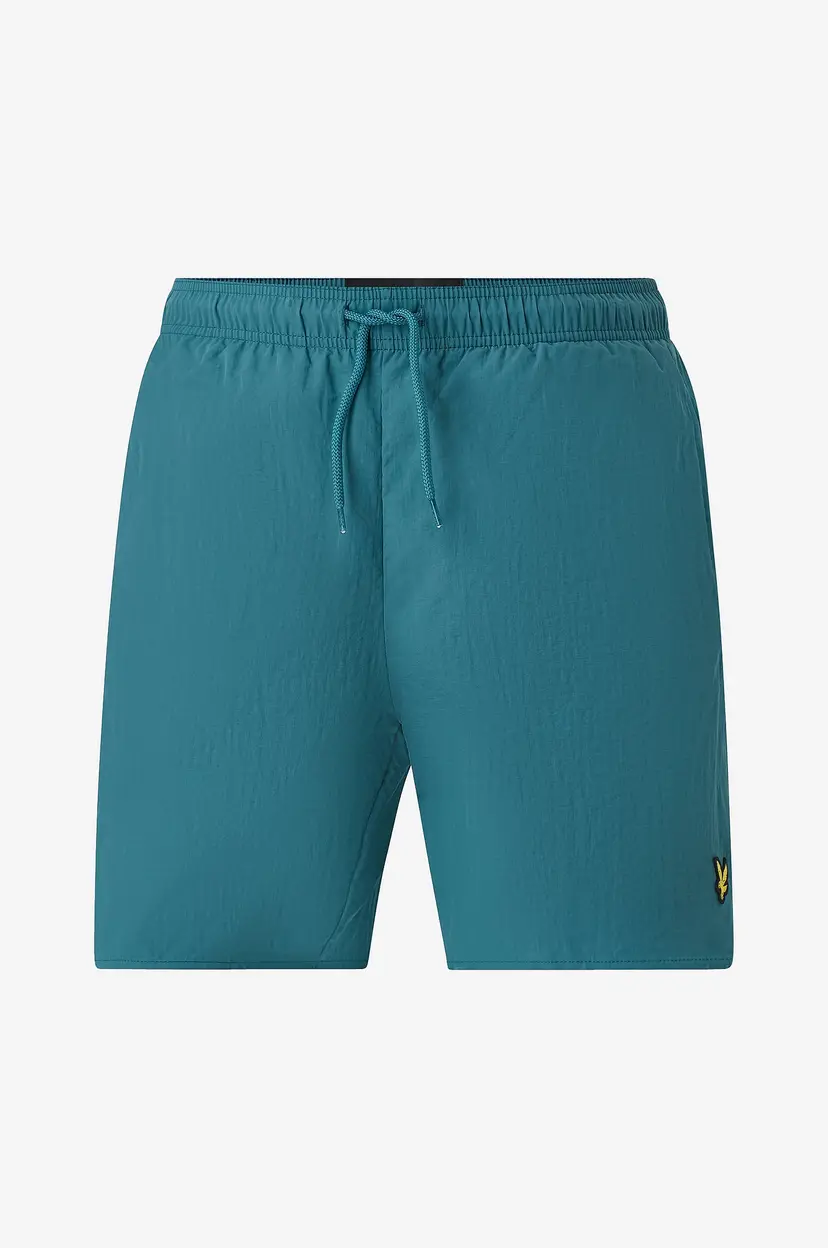 Lyle & Scott Badebukse Plain Swimshort - Blå