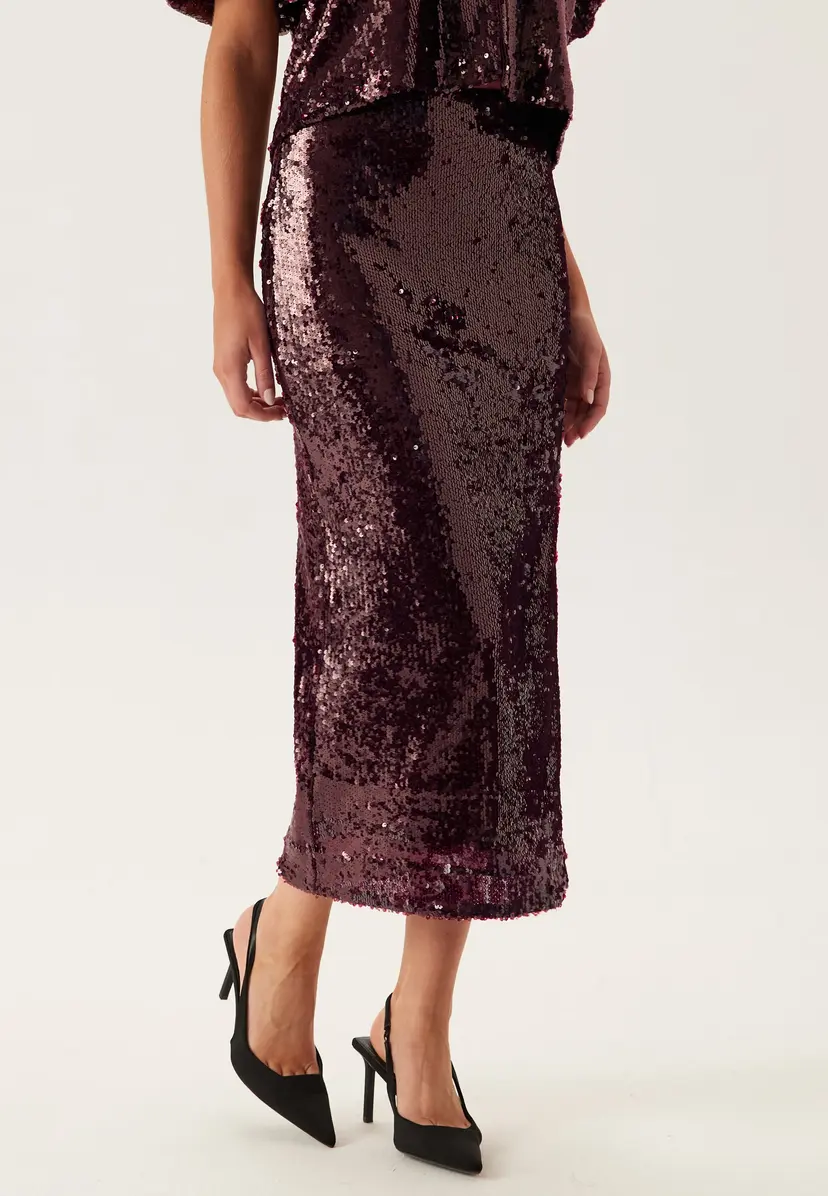 Y.A.S Yasroyalina Hmw Sequin Ankle Skirt