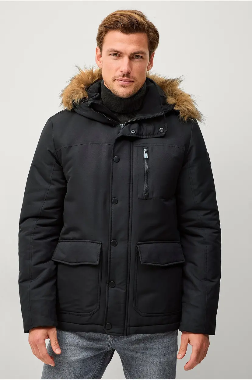 Ellos Collection Parka Bennett - Svart