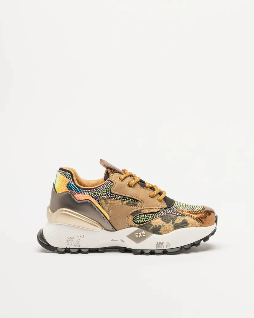 Exé Exé D190608-17I Bronze Sneakers