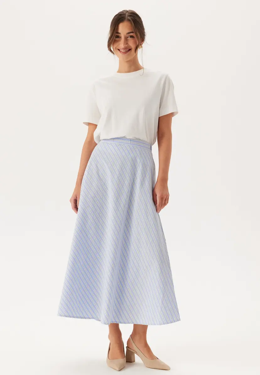 Bubbleroom CC Cotton Maxi Skirt