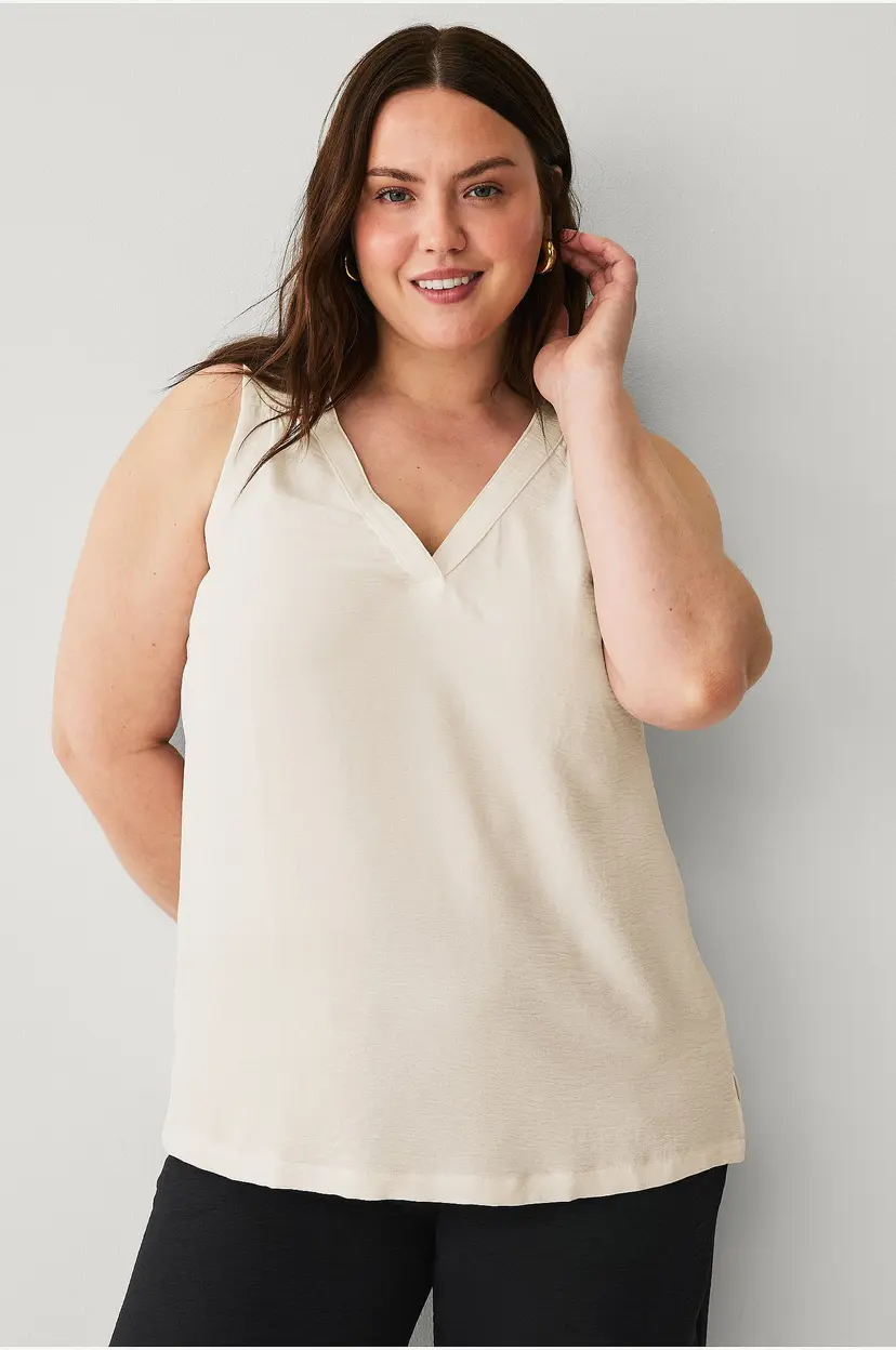 Zizzi Bluse mFikka S/L - Hvit