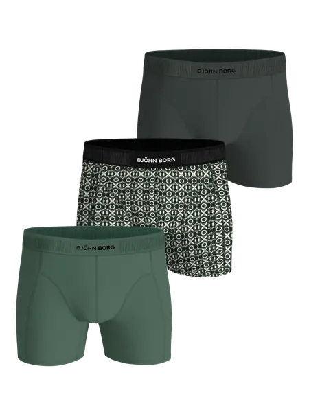 Björn Borg Organic Cotton Stretch Boxers 3-pack