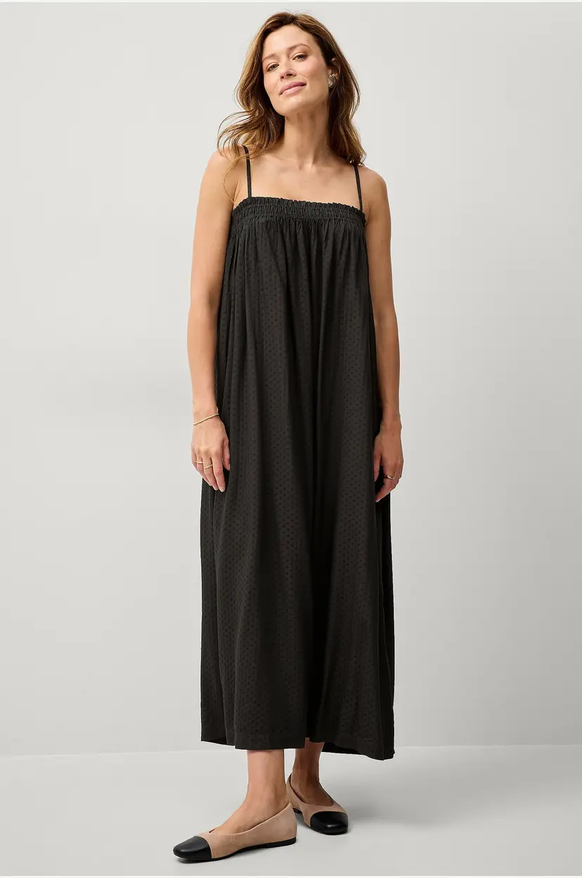 Vila Maxikjole viKvinne S/L Ancle Dress - Svart