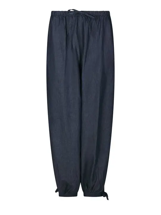 Neo Noir Neo Noir - Roxane Balloon Denim Pants - Blue