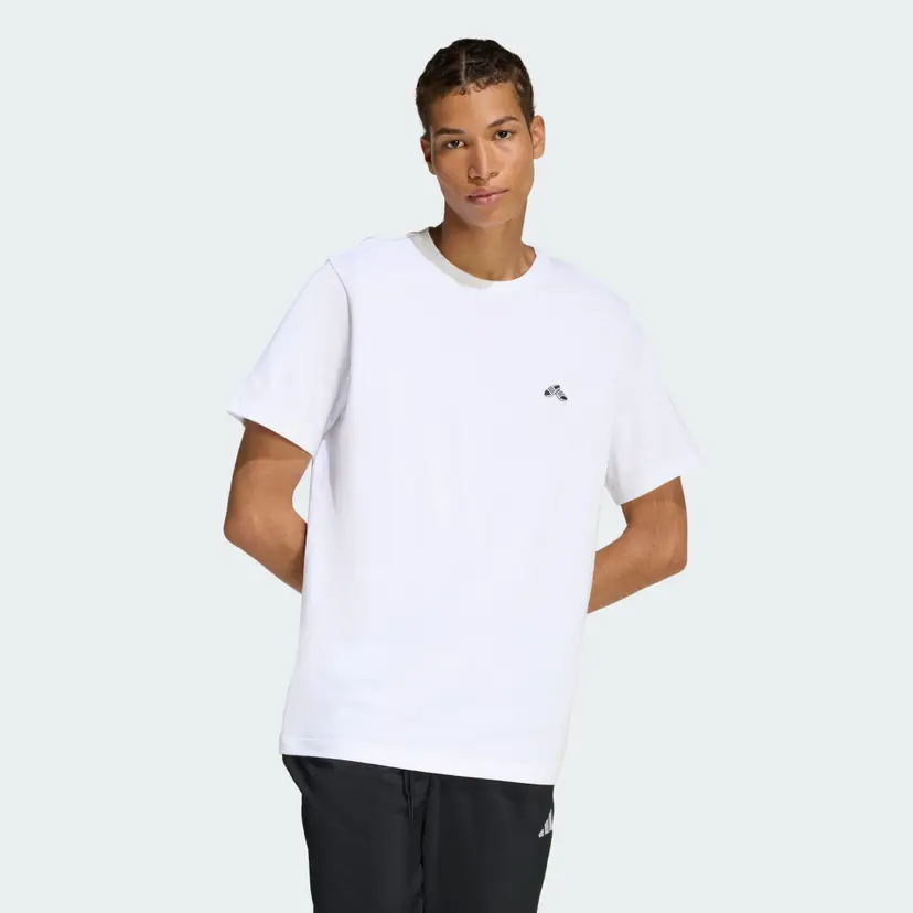 Adidas SUMMER SLIDE TRIM GRAPHIC T-SKJORTE