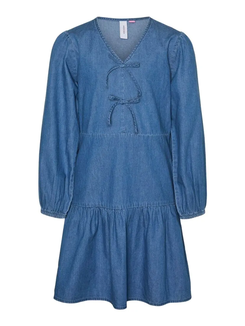 Vero Moda Girl Vero Moda Girl Demi Kjole Blue Denim (164 /14 år)