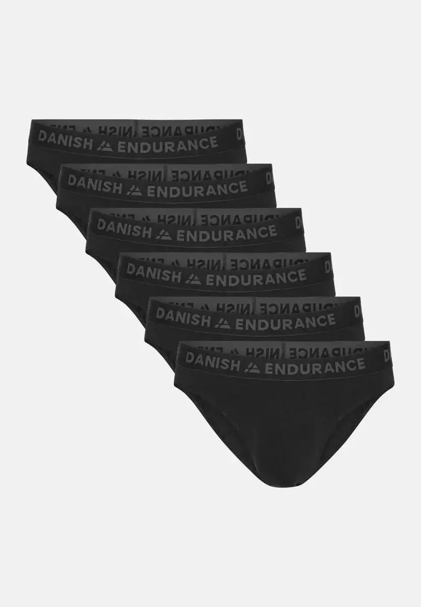 DANISH ENDURANCE BAMBOO UNDERBUKSER fra DANISH ENDURANCE, Sort, M