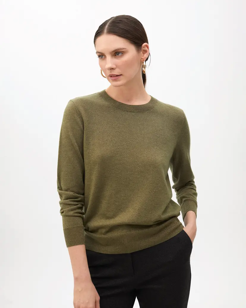 Maite by Lola Maite by Lola MF2511020 Green Knitted sweatshirt