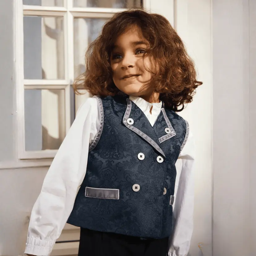 NAME IT Name It - Festdrakt 2026 Tristan Dark Sapphire
