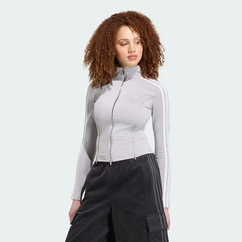 Adidas ADIDAS X MIA MARQUEZ LONG SLEEVE ZIPPED T-SKJORTE