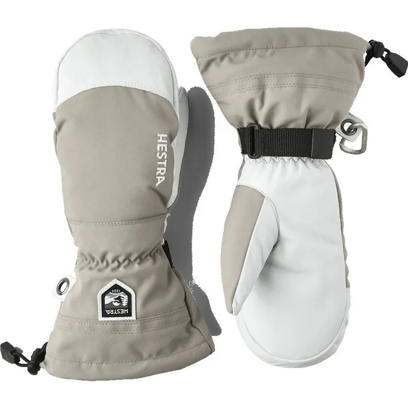 Hestra Hestra Army Leather Heli Ski - Mitt Khaki