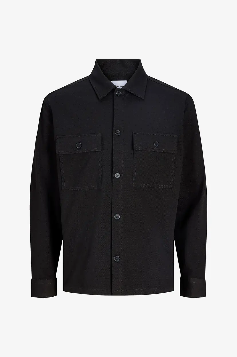 Jack & Jones Overtreksskjorte Jjewilliam Sweat Overshirt Ls - Svart