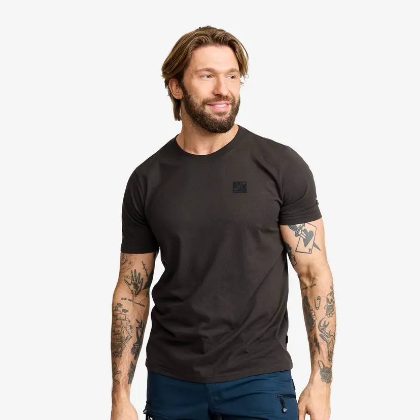 RevolutionRace Easy T-shirt Herre Anthracite