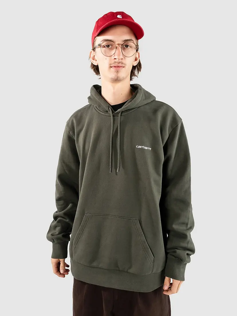 Carhartt Wip Carhartt WIP Script Embroidery Sweat Hettegenser grønn