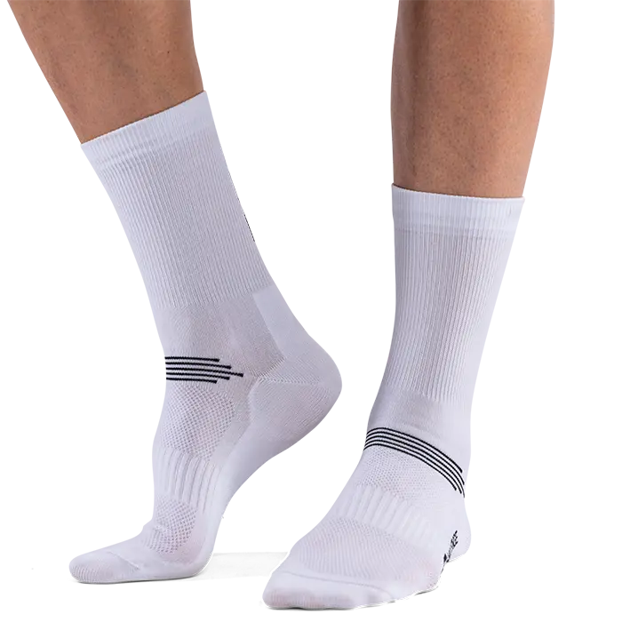 CLN ATHLETICS Vision Sock, White