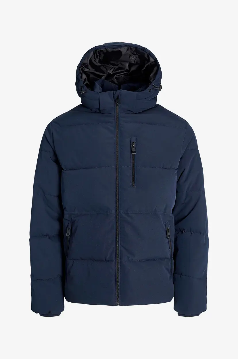 Jack & Jones Plus Pufferjakke Jjeowen Puffer SN Pls - Blå