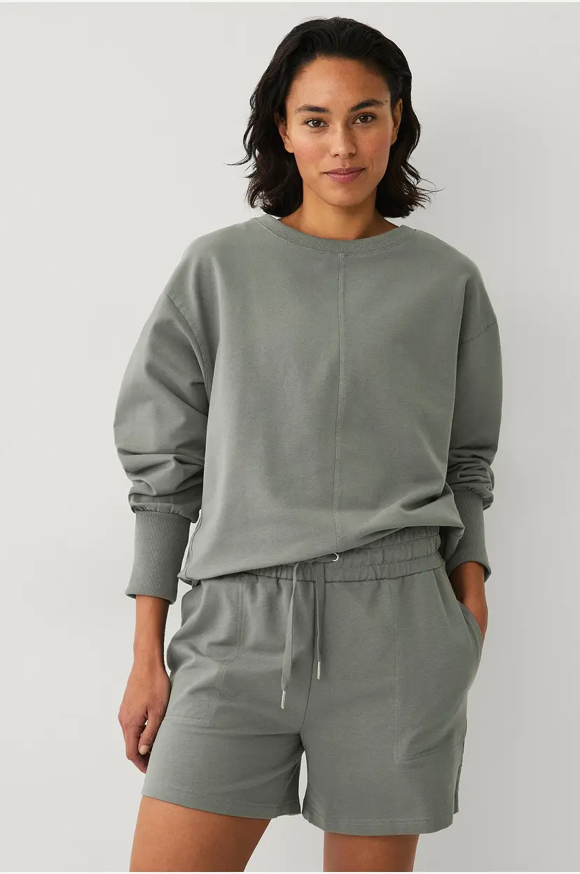 Ellos STUDIO Sweat Crewneck Soft - Grå