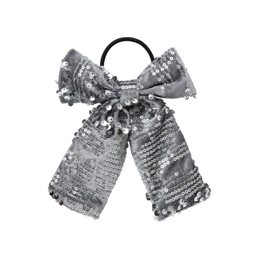 NAME IT Name It - Hårsløyfe med Strikk Runica Lava Smoke
