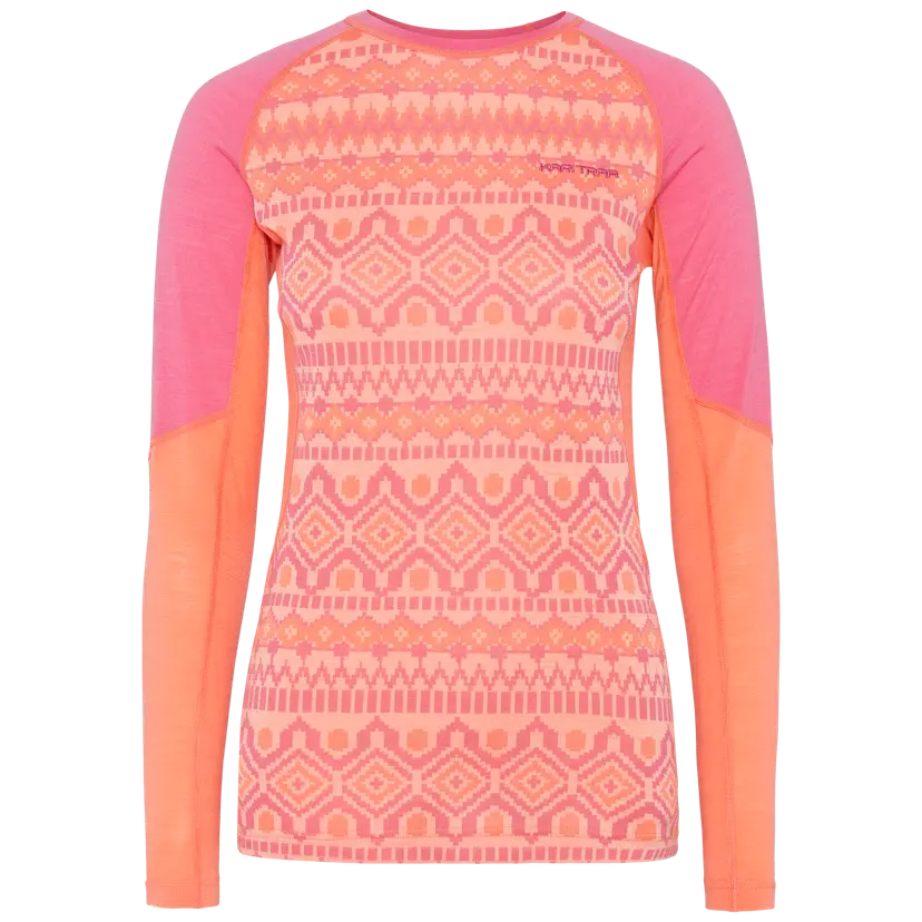 Kari Traa Kari Traa Women's Malia Long Sleeve Bubblegum