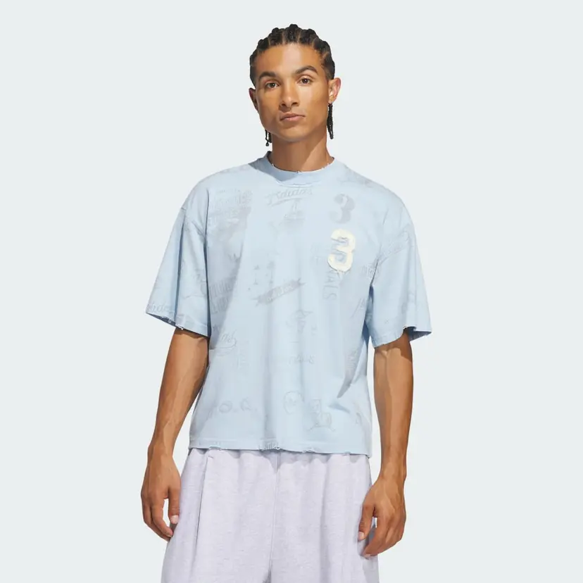 Adidas ORIGINALS VARSITY GRAPHIC T-SKJORTE