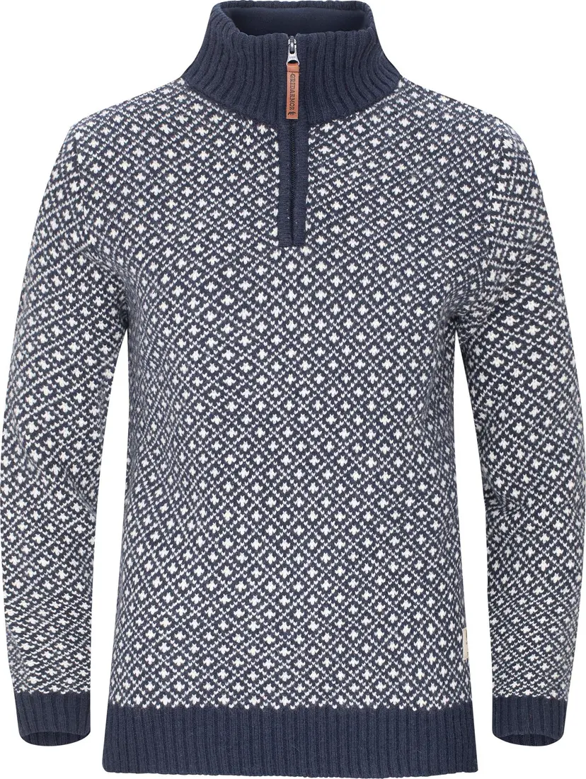 Gridarmor Gridarmor Women's Heavy Knit HalfZip Navy Blazer