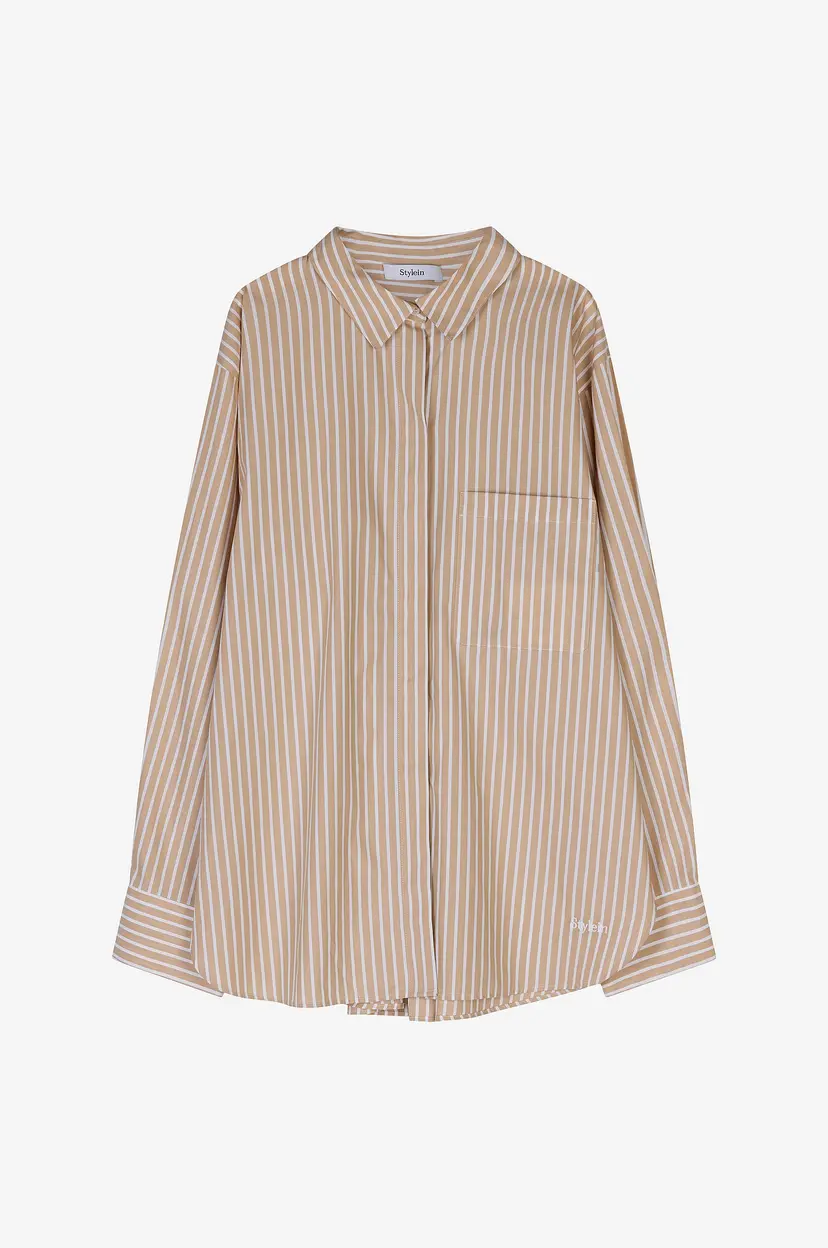 Stylein Skjorte Jansell Shirt - Beige