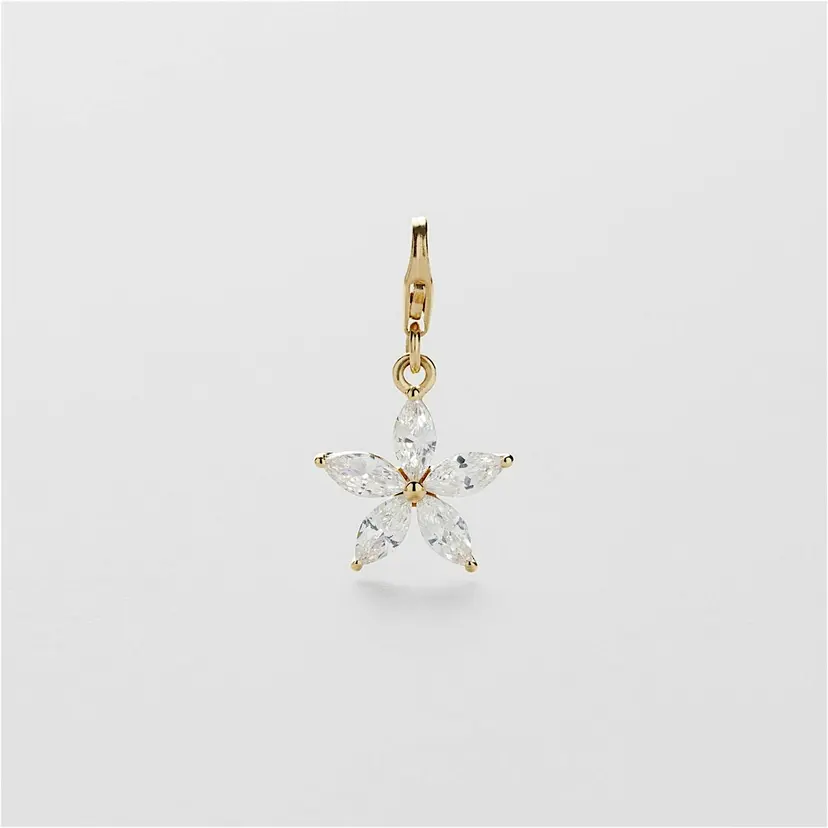 Safira Bling Flower Charm