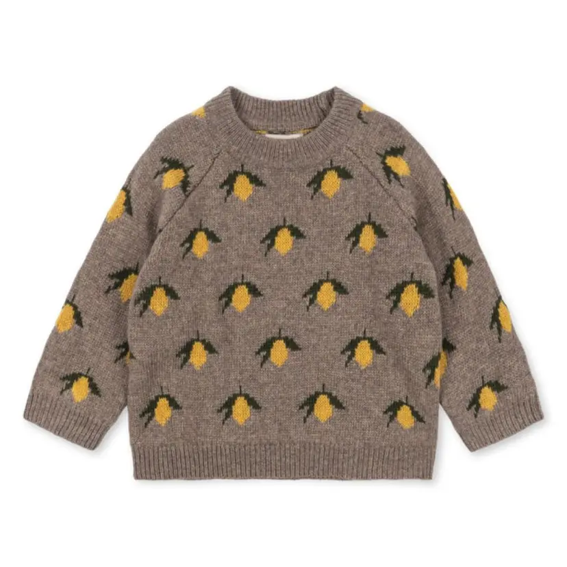 Konges Sløjd Konges Sløjd - Genser Belou Knit Lemon