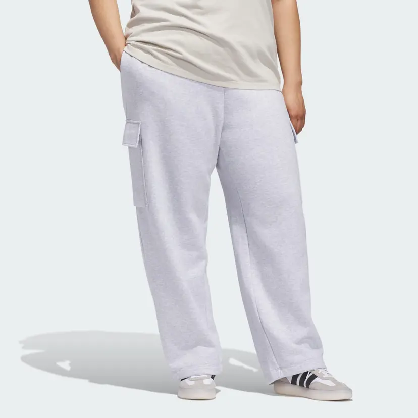 Adidas ESSENTIALS INCLUSIVE LINEAR FLEECE CARGO PANTS