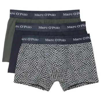 Marc O'Polo Marc O Polo Cotton Stretch Trunk 3P Marine mønster bomull Large Herre