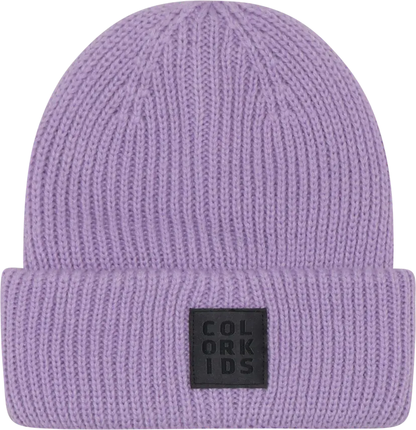 Color Kids Color Kids Kid´s Beanie W. Wool Purple Rose