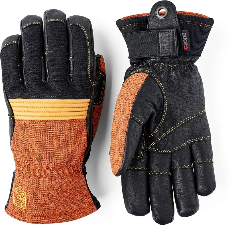 Hestra Hestra Couloir 5 Finger Brick Red/Black