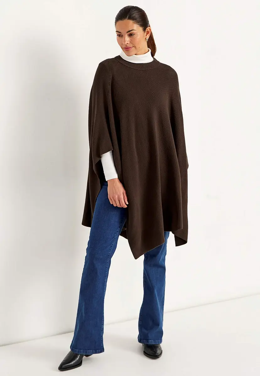 Cellbes of Sweden Finstrikket poncho