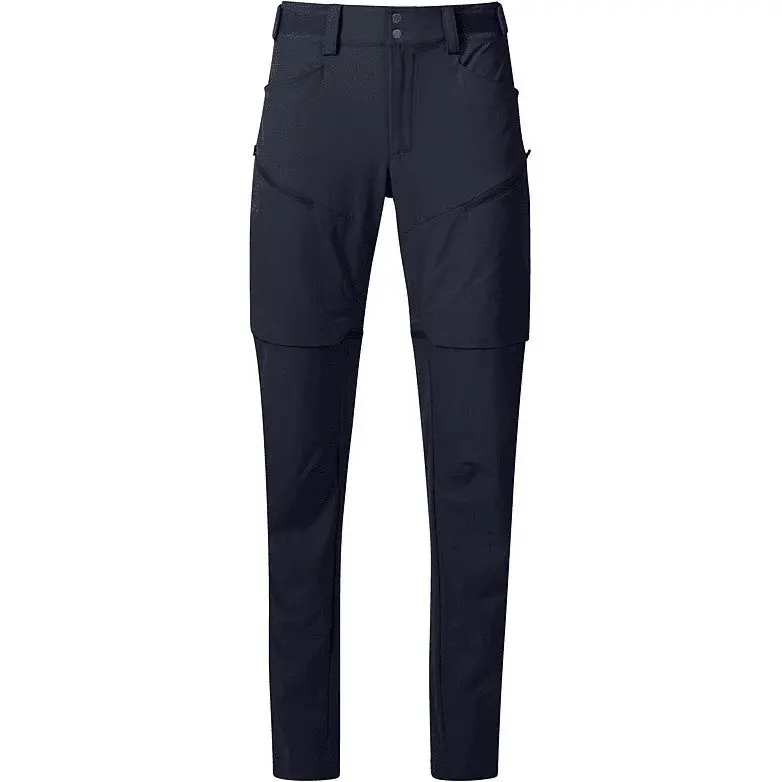 Bergans Bergans Convertible Zip-Off Softshell Pants Women Navy Blue