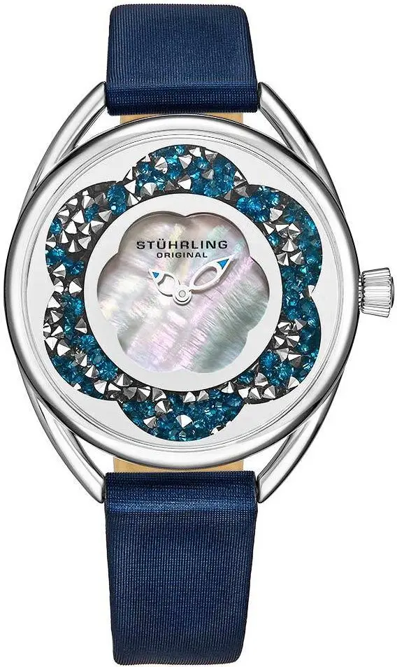 Stührling Original Stührling Original Dameklokke 995.03 Lily Sølvfarget/Sateng Ø38 mm