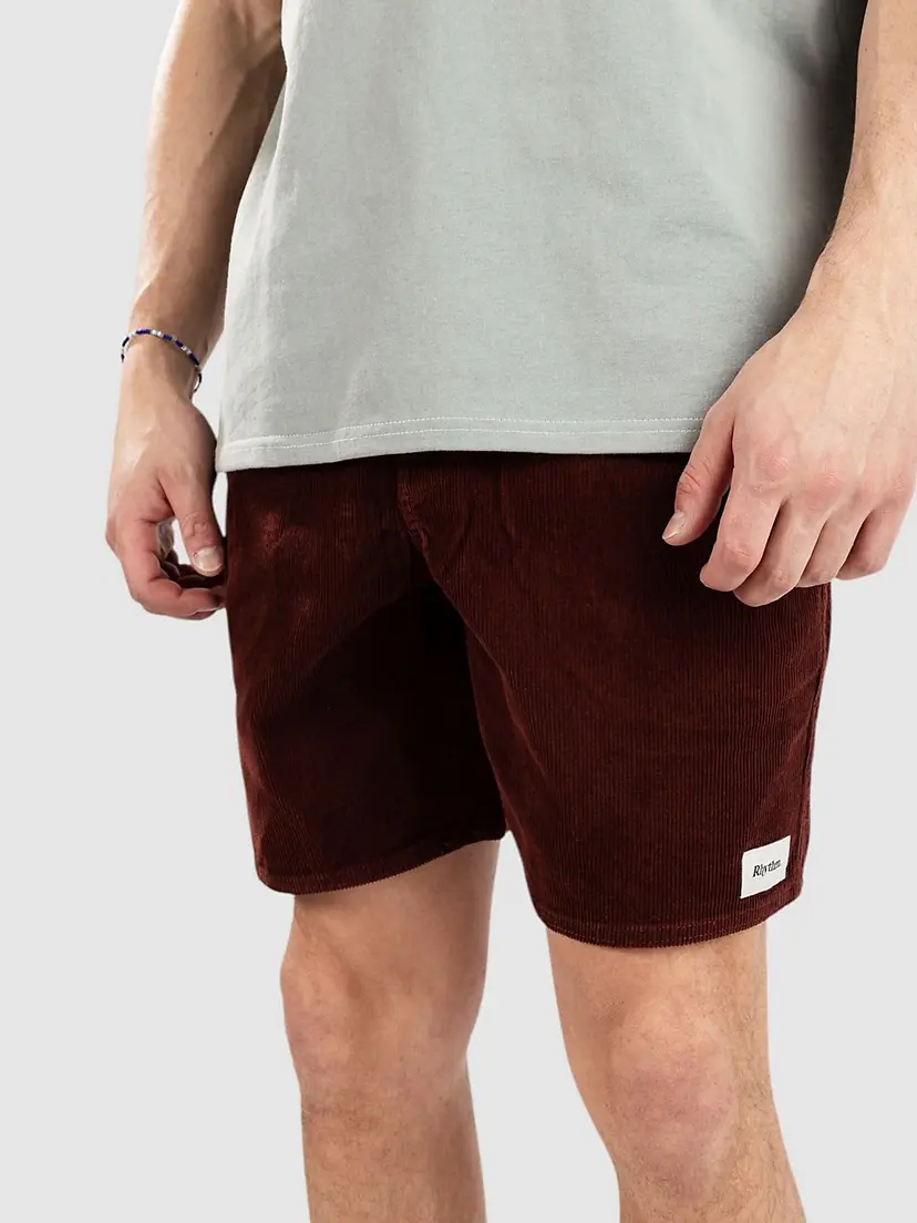 Rhythm Rhythm Classic Cord Jam Shorts rød