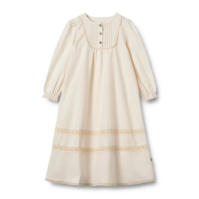 Wheat Wheat Nightgown Lucia Eggshell (98 /3 år)
