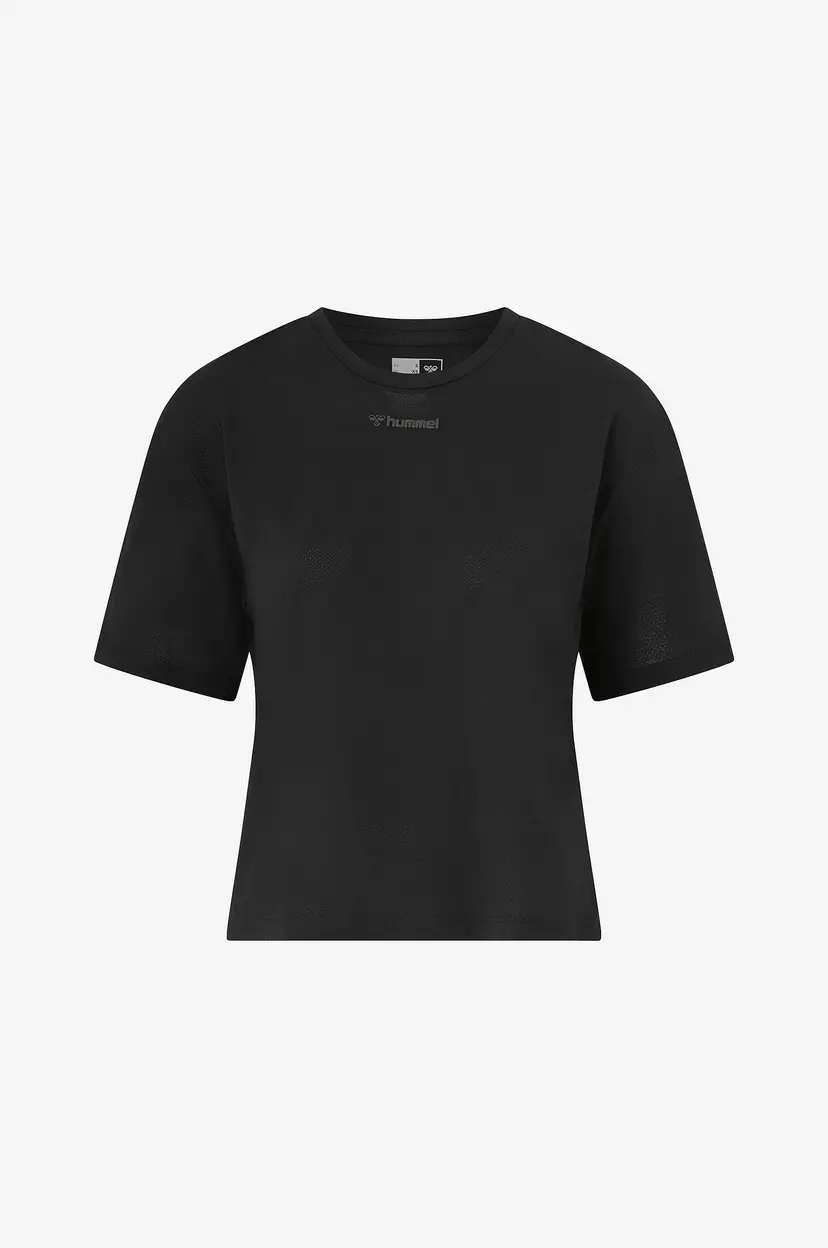 Hummel T-skjorte hmlMT Vanja Boxy Short T-shirt - Svart